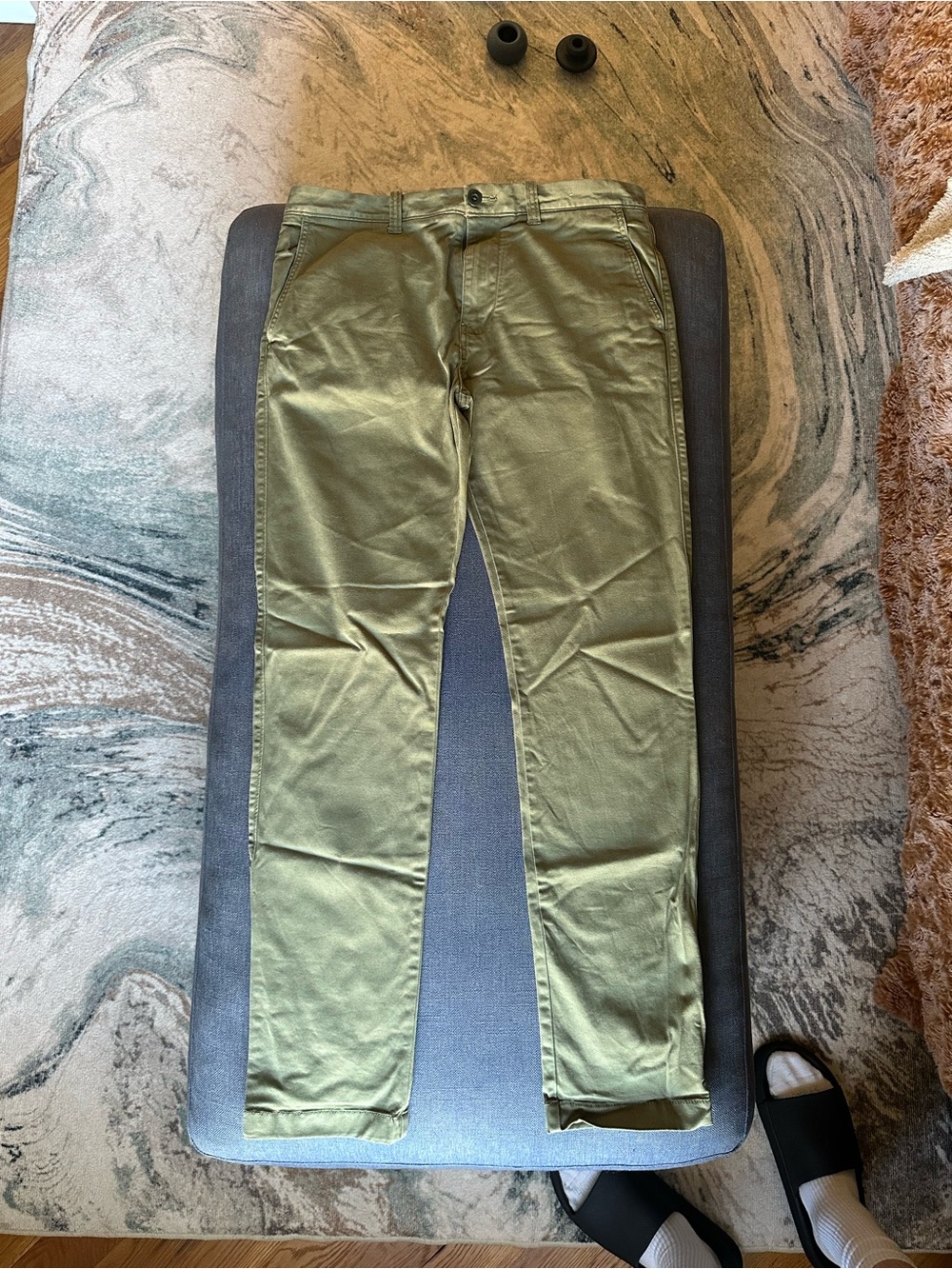 Madewell Men’s Penn Slim Fit Chino 33x32 Faded Ivy Green